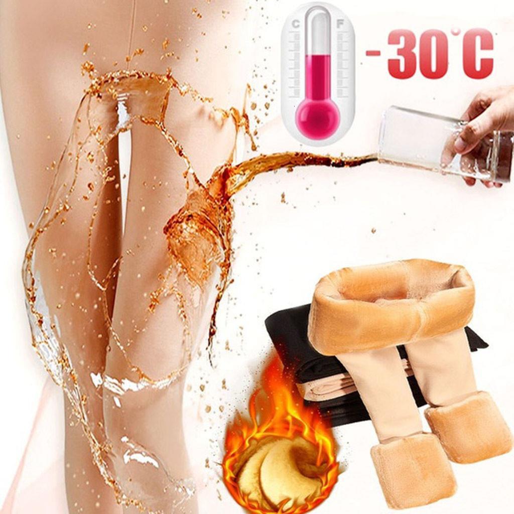 Warm Women Thicken Ladies Black Pant Legging Fur No Ball Thicker Underpa Thick Velvet Leggings