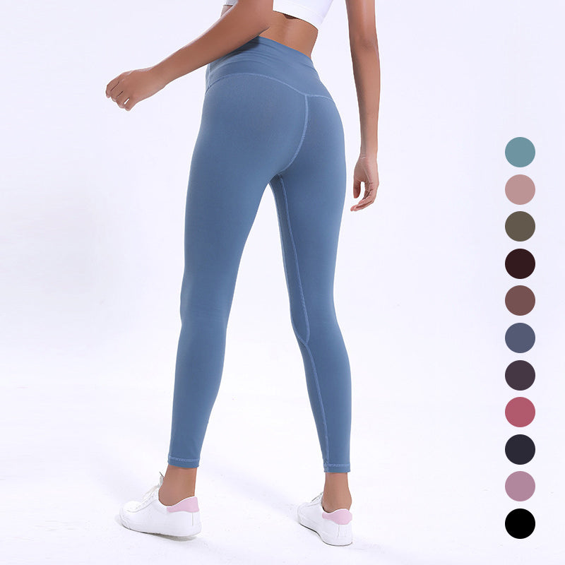 Women Yoga Outfits Ladies Sports Full Leggings Ladies Pants Exercise & Fitness Wear Girls Brand Running Leggings L-058