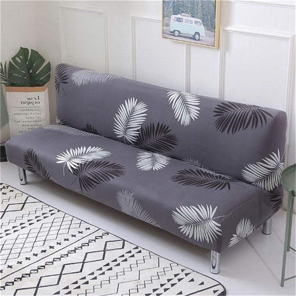 Printed flower sofa bed cover foldding elastic slipcovers cheap Couch cover stretch furniture covers single seat sofa cover 201222