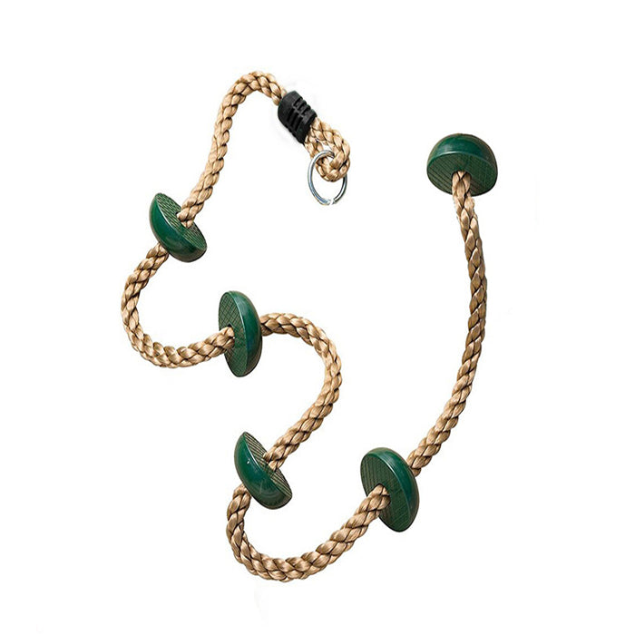 Climbing Rope Tree Swing with Platforms and Disc Swings Seat Playground Swingset Accessories Outdoor for Kids