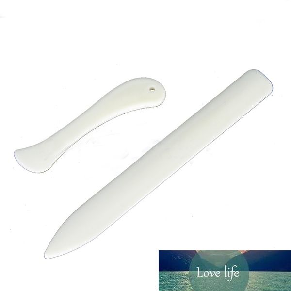 2pcs DIY Scrapbooking Supplies Imitation Cattle Bone Origami Knife Plastic Scraper