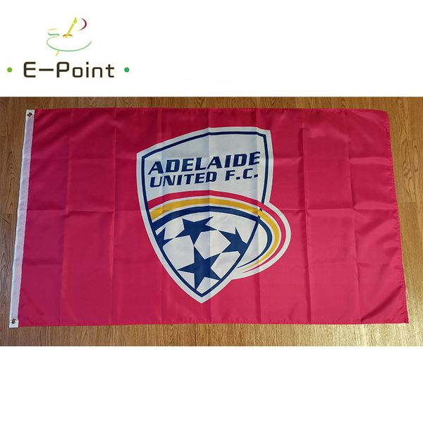 Flag of Australia A-League Adelaide United FC 3*5ft (90cm*150cm) Polyester flag Banner decoration flying home & garden flag Festive gifts