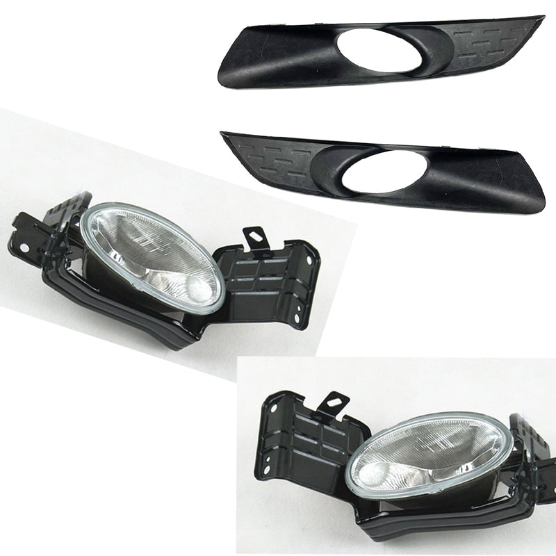 For Honda Crosstour 2012-2013 Car Front Left Right Side Fog Driving Light Lamp Cover without bulbs