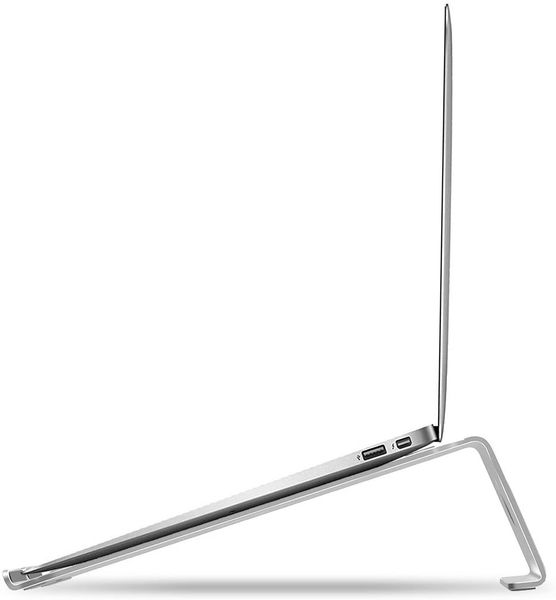 Aluminum Laptop Stand, Portable Riser Holder Compatible for MacBook Air-MacBook Pro-iPad Pro 12.9 - Surface, More 11-15 Inches Notebooks & T
