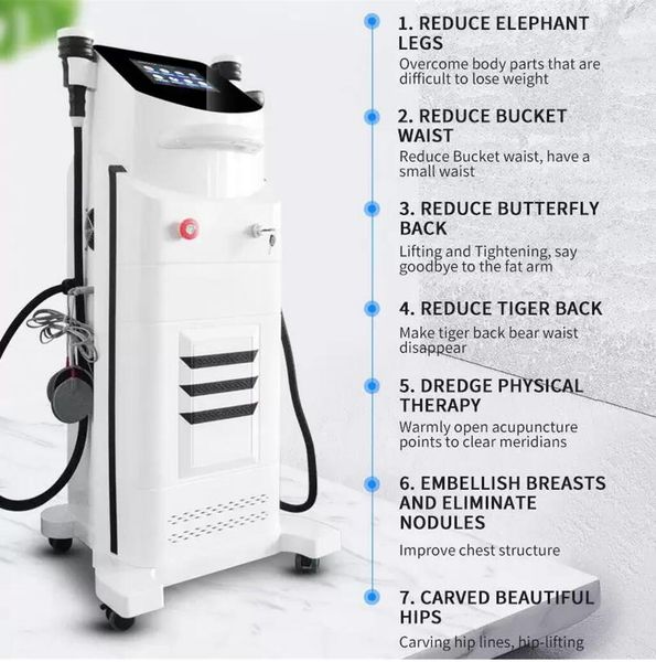 High quality RF Body Shaping Instrument Microwave Nano Vacuum Fat Crushing Weight Loss Negative Pressure Physiotherapy Body Slimming Machine