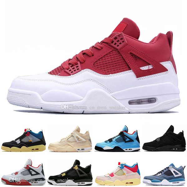 Top 4s Guava Ice Bred Sail Black Cat Men Basketball Shoes 4 What The Cactus Jack Cements Royalty Mens Women Sports Sneakers