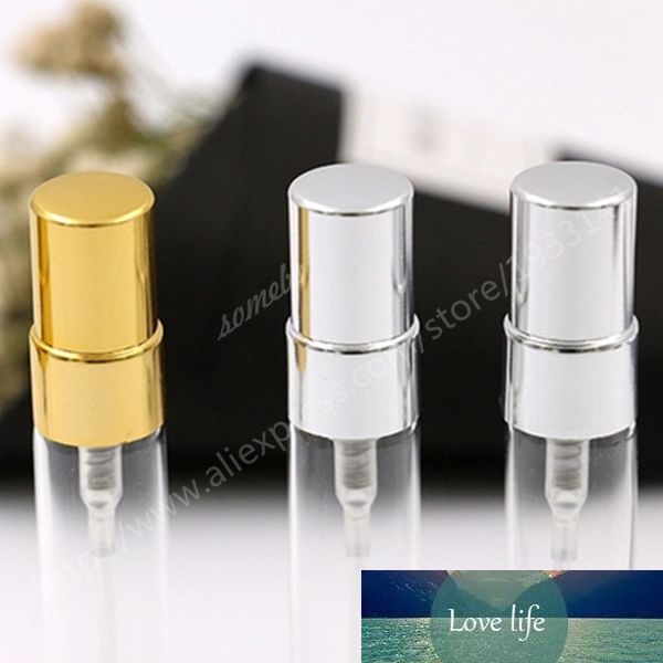 50 X 5ml Glass Perfume Bottle with Aluminum Sprayer 1-6oz Refillable Mist Spray Bottle Atomizer