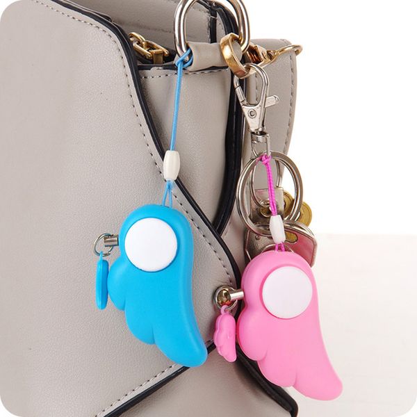 Portable Personal Alarm Key chain Self Defense Pendant Home Supplies