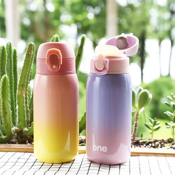 Thermo Mug Vacuum Cup 304 Stainless Steel thermos Bottle Belly cup Thermal Bottle for water Insulated Tumbler Coffee Mug 201204