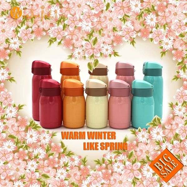 200-350ML Coffee Mug vacuum flasks thermos Stainless steel drink water bottle thermos termos free shipping 201204