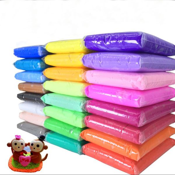 NEW 24colors 24pcs-set Soft Polymer Modelling Clay With Tools Good Package Special Toys DIY Polymer Clay Playdough. LJ200907