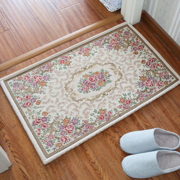 Nordic Carpet For Room Decor Floral Rug For Living Room Kichen Floor Mat Bedroom Rug Anti-slip Bath Mat For Bathroom tapete Pad LJ201130
