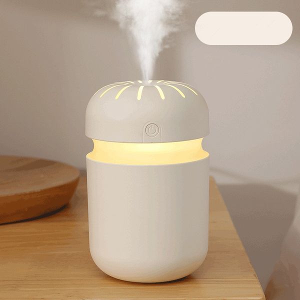 Humidifiers New hot large capacity silent desktop humidifier 1L atmosphere light aromatherapy car T8 humidifier free shipping S2411307