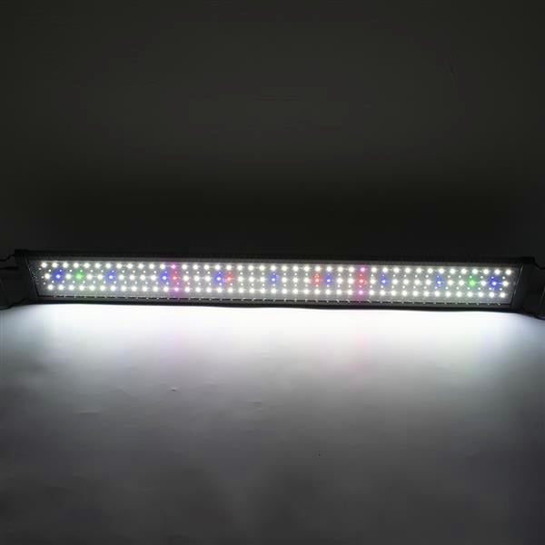 Discount 20W 129LED Full Spectrum Water Grass Lamp 35.43inch Black Top-grade material lighting (Suitable For 35.43-43.3inch Long Aquarium)