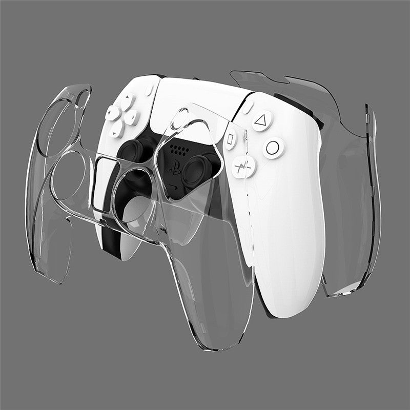 Hot Sale Crystal Shell Game Controller Protective Case Cover For PS5 Vibration Joystick Gamepad Game Controller PlayStation5 With Retail Box