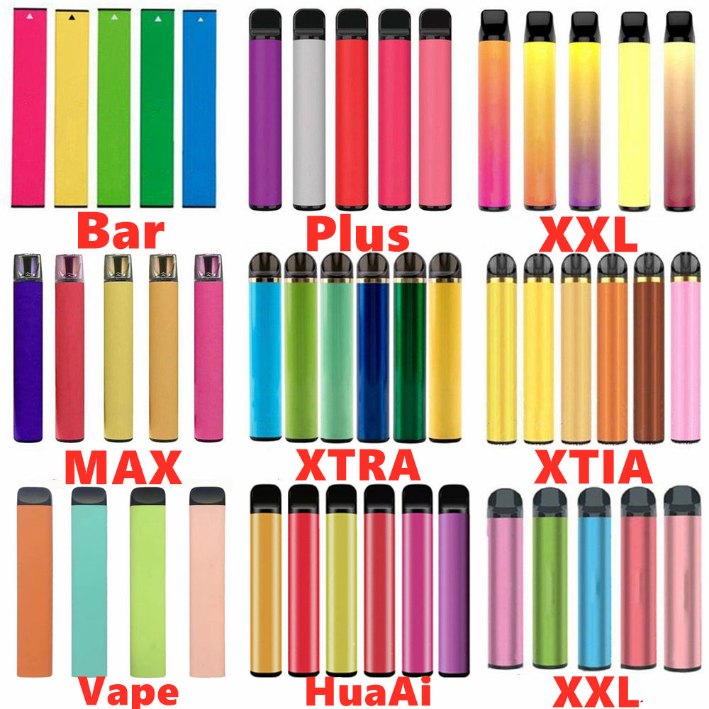 Puff Bar XXL Max Bars Flow Glow Bang Posh PLUS XL Puff Bars Disposable Device Pod Kit Battery Cartridges Empty Vape Pens