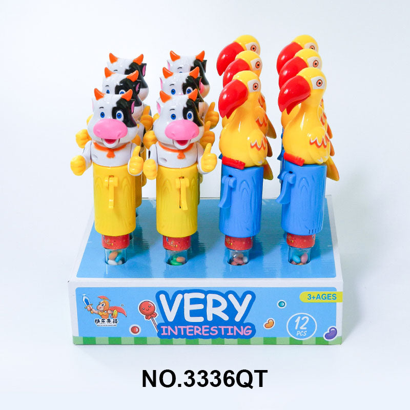 Candy toys, a variety of animal shapes, funny cartoon animals with sounding sounds, and delicious candies with interactive plot simulation