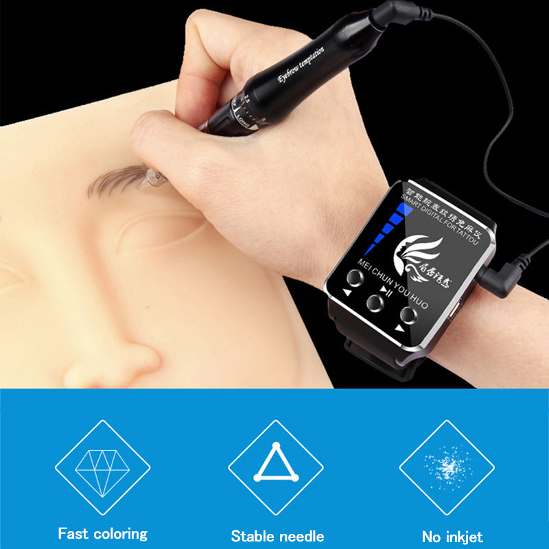 Beauty Tattoo Machine Microshading PMU digital Tattoo Gun Universal Eyebrow Lip Pen Micropigmentation For Permanent Makeup embroidery supplies