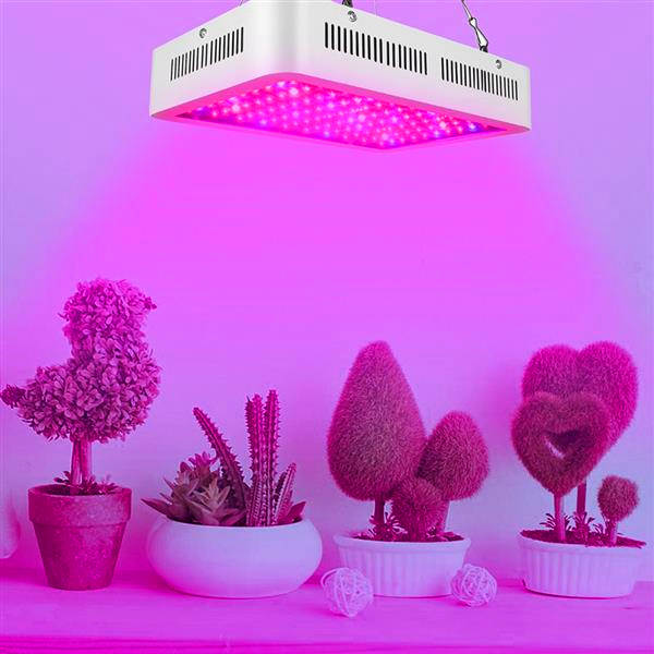 wholesale 1000W Dual Chips 380-730nm Full Light Spectrum LED Plant Growth Lamp White Top-grade material Grow Lights