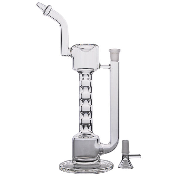 Hot Sale Bongs Thick Clear Bong Best Heavy Dab Rigs Tube Glass Water Pipe with Bowl Free Shipping