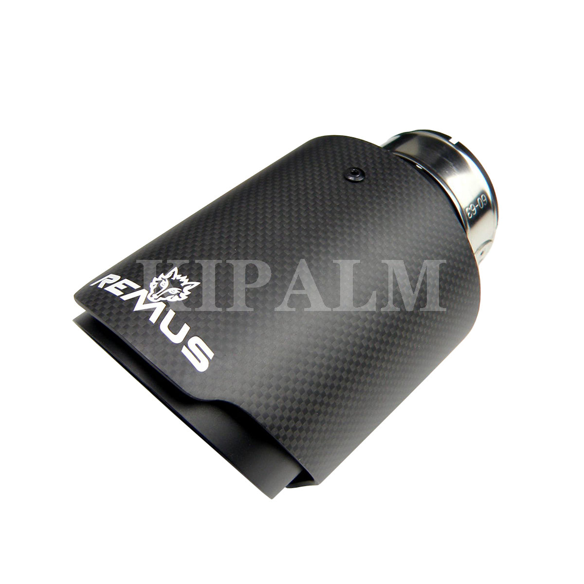Car Universal black stainless steel Carbon Fiber Exhaust Muffler Tip Remus Exhaust End Pipe Tail Pipe Tip