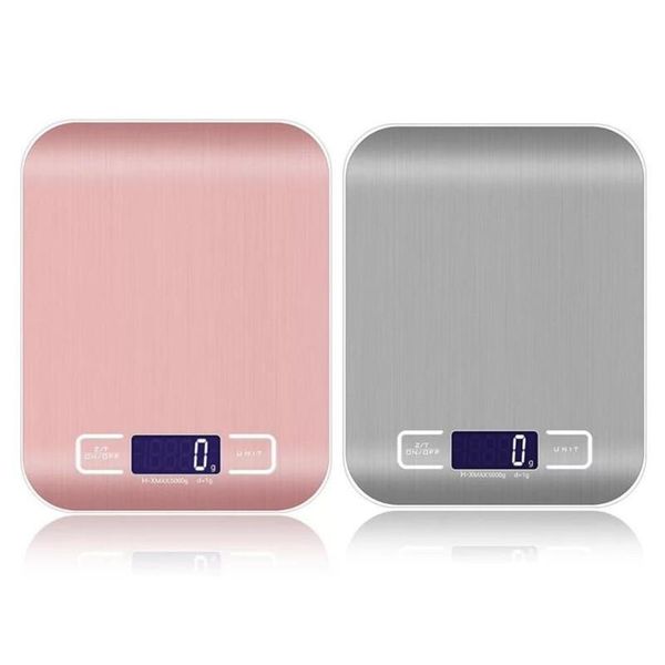 Professional Household Digital Food Kitchen Scale Electronic Food Scales Stainless Steel Weight Balance Measuring Tools