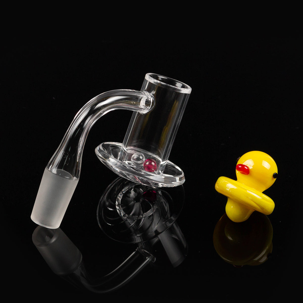 20mm Blender Quartz Banger Beveled Edge top Smoking Nail Female Male 10mm 14mm 18mm for Dab Rig Glass Bong