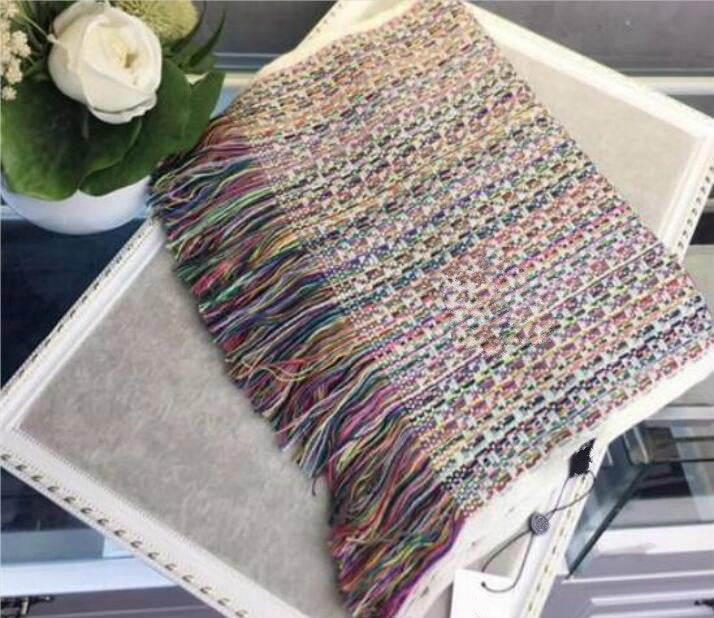 Hot Top quality Winter Women Wool Scarf New Arrival Man Womens Plaid Shawl Scarf Lattice Letters Scarves Size 180*45cm Supply