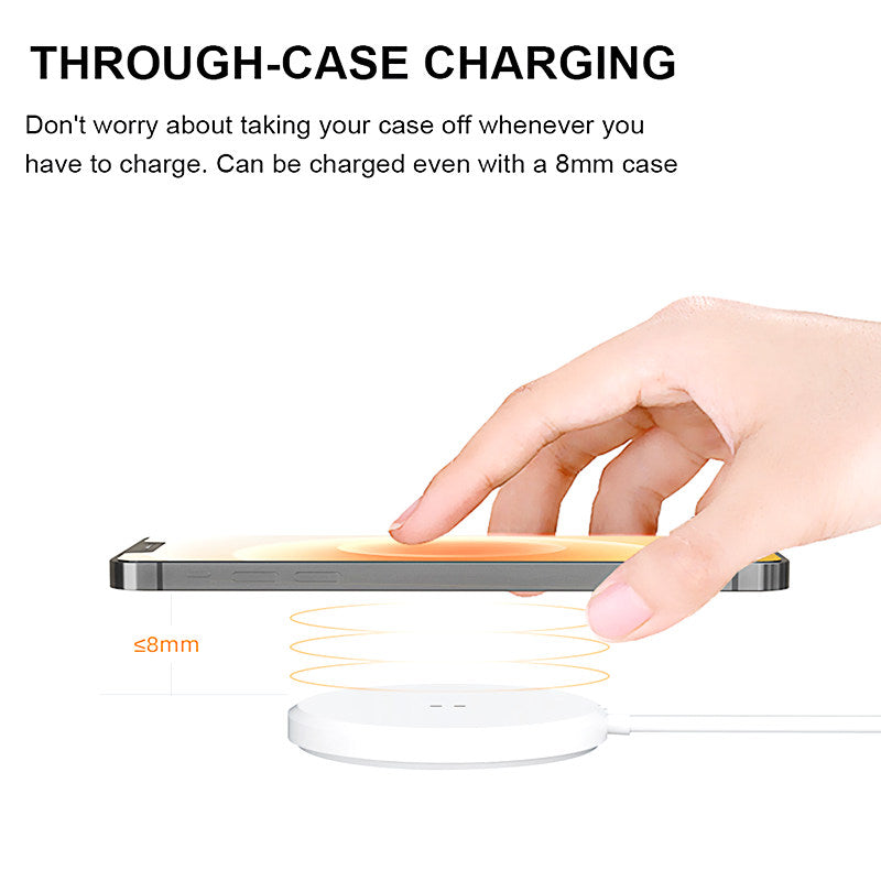 Newest Wireless Charger Universal 15W Chargers For Android IOS Cell Phones Fast Charger With Retail Pack