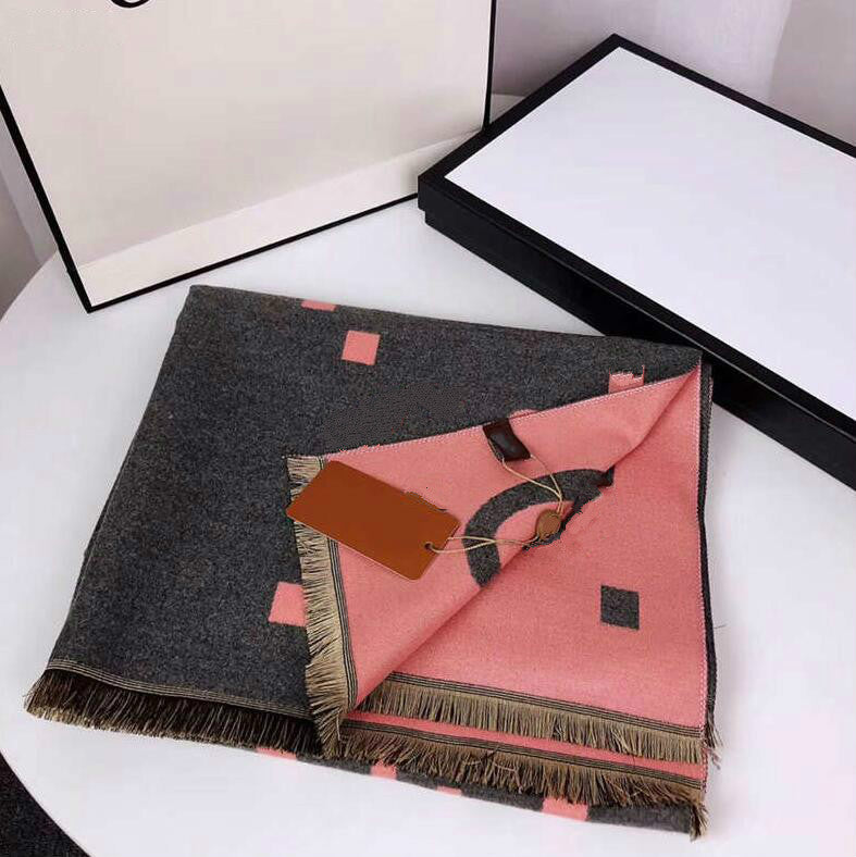 2021 Top Winter Fashion Women Silk Scarf New Arrival Man Womens 4 Seasons Shawl Scarf Lattice Letters Scarves Size 190x65cm High Quality