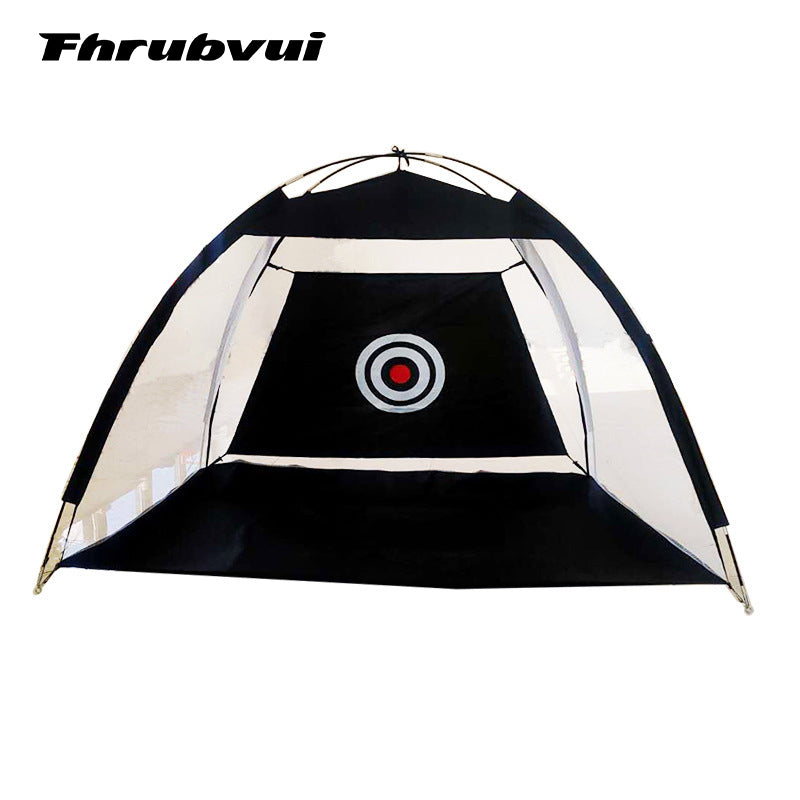 Indoor Outdoor Foldable Net Hitting Cage Garden Grassland Practice Tent 1m -2m Golf Training Aids 201124