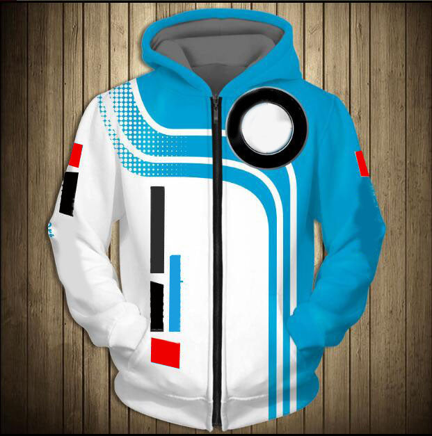 Spring and Autumn Men&#039;s Motorcycle Racing Suit Fashion Riding Hoodie Jacket Windproof Warm and Comfortable Sweater Hoodie can be customized