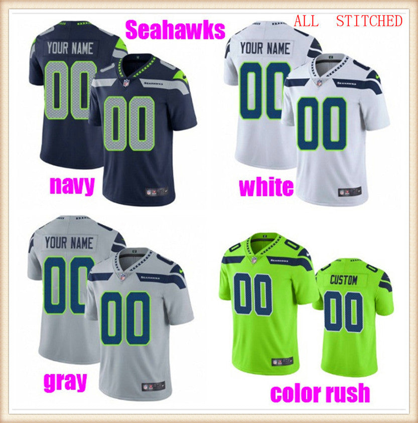 Custom American football Jerseys For Mens Womens Youth Kids NFC AFC TEAMS Authentic Fans Color 32 TEAMS Sports jersey rush 4xl 5xl 6xl