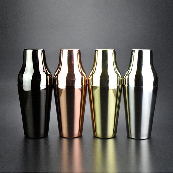 Creative 304 stainless steel two sections Wine mixer Simple Cocktail Shaker 650 ML Bar Night Bartending Tools T9I001122