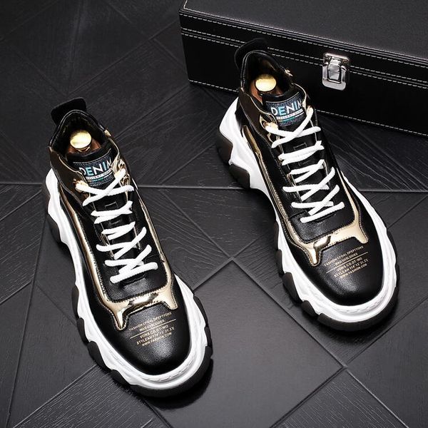 Mens Newest Fashion Spring Autumn Casual Loafers Outdoor Trend Skateboarding Shoes Track Field Walking Sneakers W40