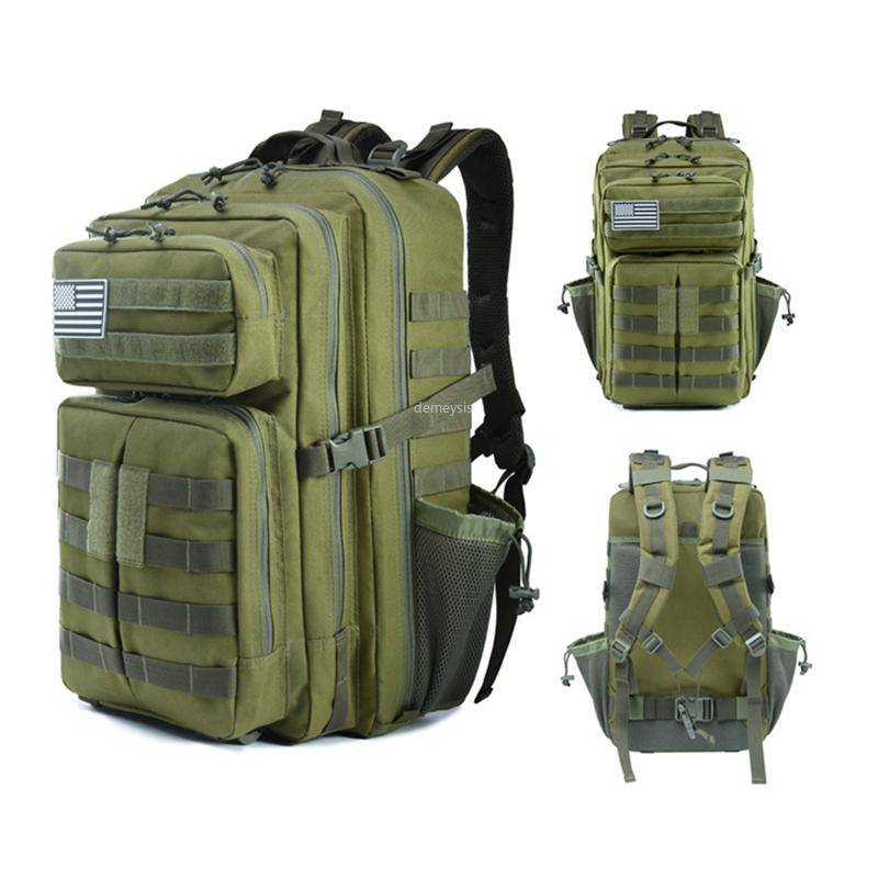 Outdoor Bags Large Capacity Hiking Backpack Molle Tactical Backpacks Climbing Mountaineering Trekking Travel