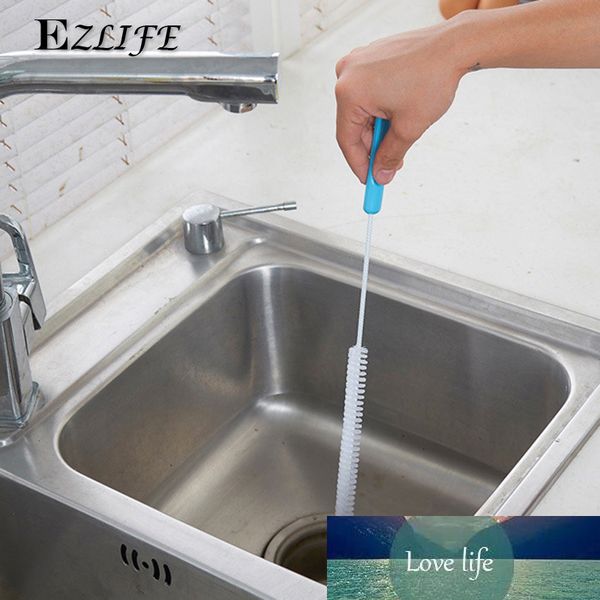 Flexible Cleaning Brush Sink Overflow Drain Cleaner Kitchen Tools Bathroom Shower Cleaner Drain Hair Removal Tool Drain Pipe