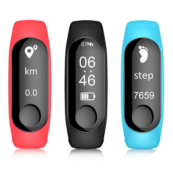 Smart Bracelet Watch Blood Pressure Heart Rate Monitor Smart Watch Fitness Tracker Wristwatch For Android IOS Bands Watch