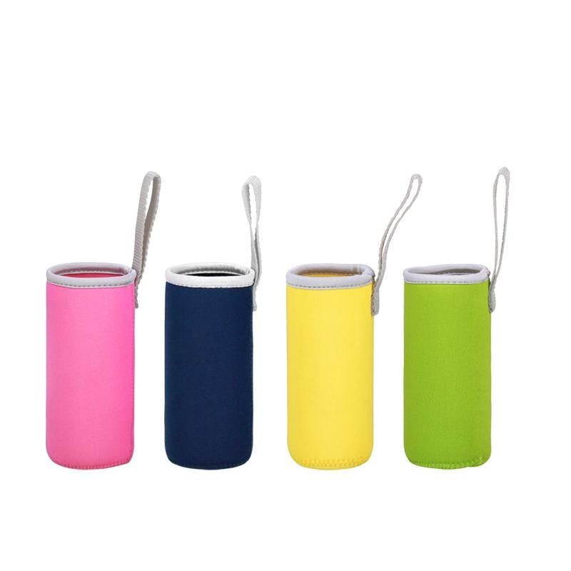 Home Garden Gadgets 280ML Small Capacity Neoprene Water Bottle Bags Black Cover Sleeve High Quality Glass Protectors 122415