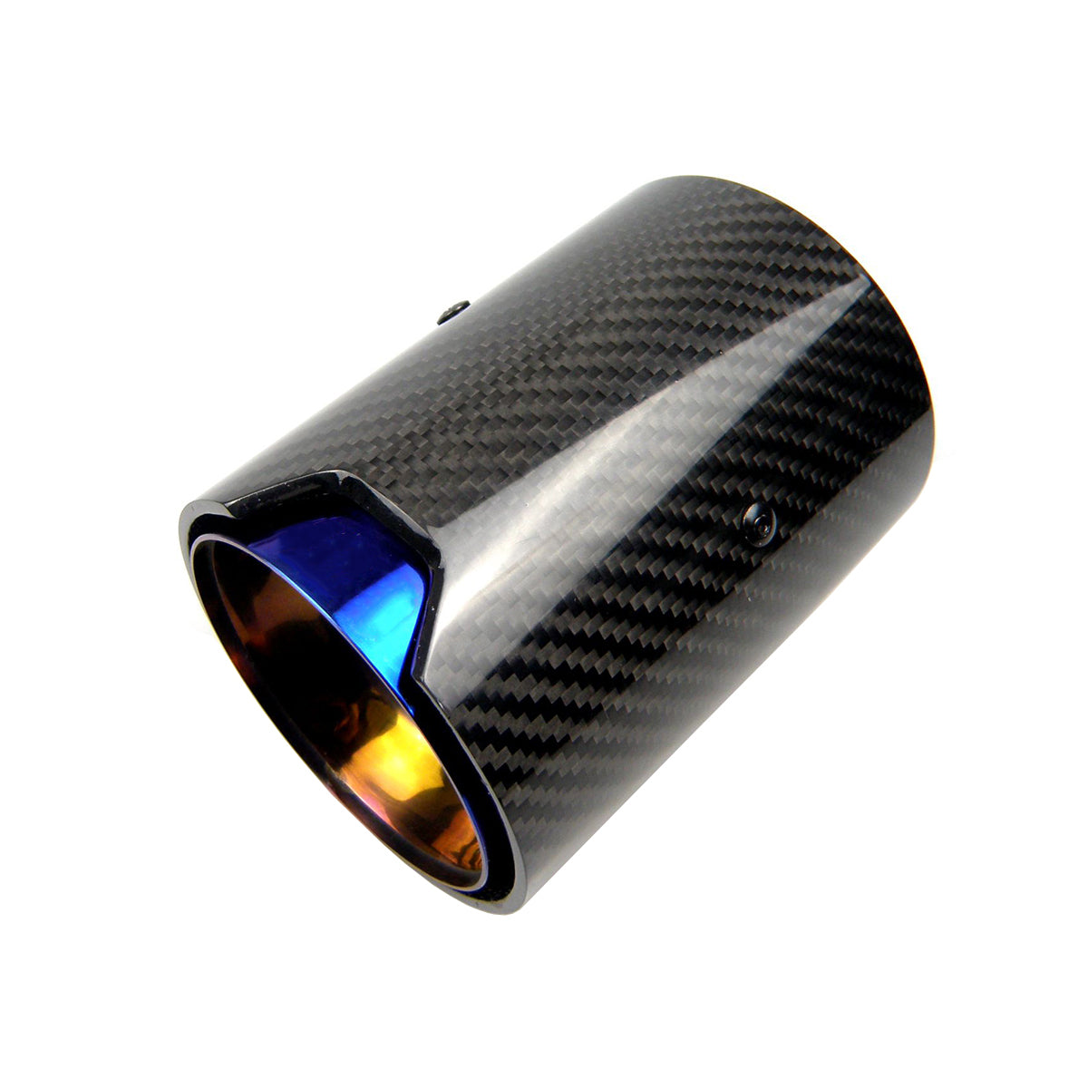 Real Carbon Fiber Blue Exhaust Pipe Muffler tip For BMW M2 F87 M3 F80 M4 F82 F83 M5 F10 M6 F12 F13
