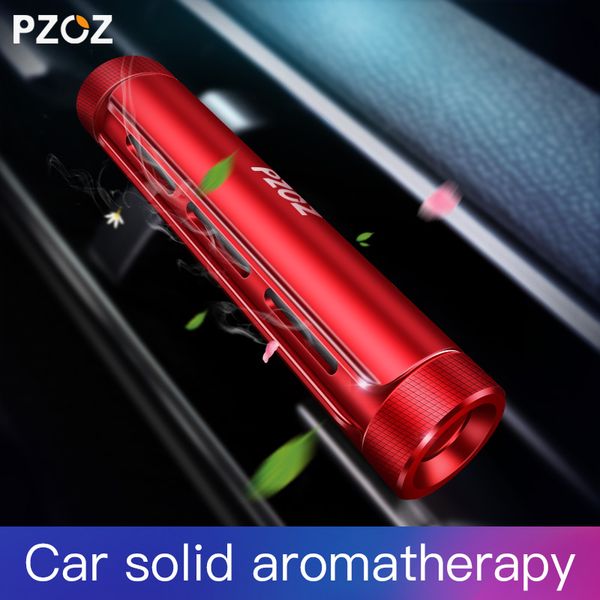 Luxury Car Aromatherapy holder car air vent solid fragrance lemon aroma auto holder car Freshener cologne Perfume holder