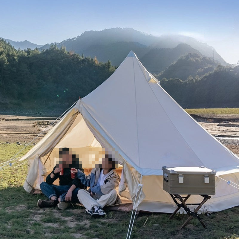 Double Outdoor Oxford Cloth Bell-Shape Tent Camping Waterproof Warm Single-Layer 4M(The logistics price Pls Contact us)