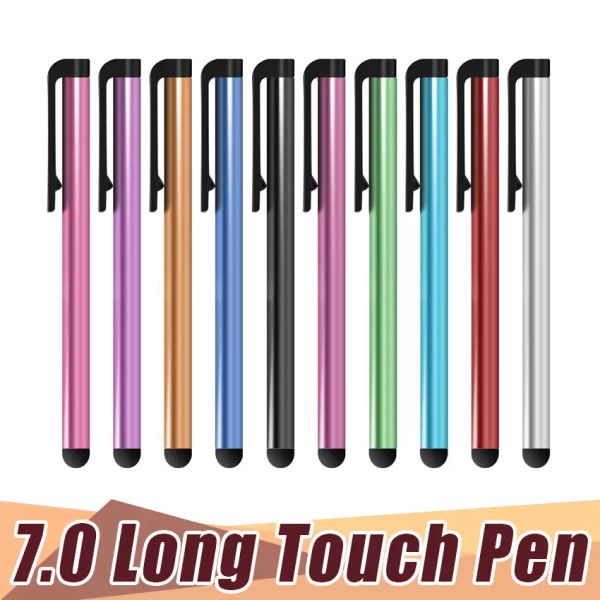 1000pcs Universal Capacitive Stylus Pen Touch Screen Highly Sensitive Pens 7.0 Suit for Samsung Tablet PC Cell Mobile Phone s