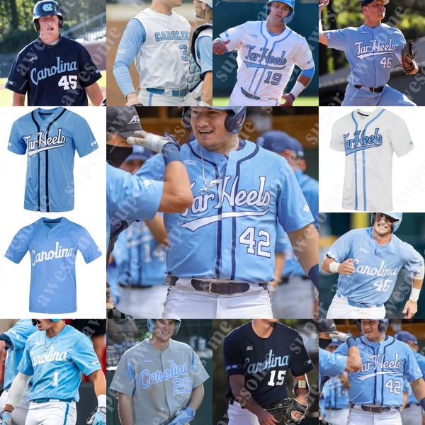 North Carolina Baseball Jersey Johnny Castagnozzi Vance Honeycutt Zarate Danny Serretti Tomas Frick Reece Holbrook Alberto Osuna Colin