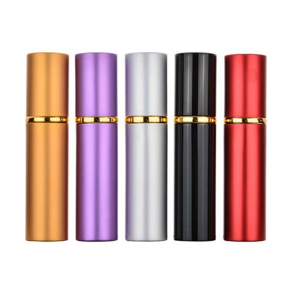 10ml Flat Head Perfume Bottled Glass Liner Moisture Spray Bottles Moisturizing Water Sprayed Travel Portable Small Bottle