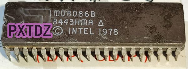 MD8086B . 8086 Integrated circuits Chips . Dual in-line 40 pin Ceramic Package ICs . Electronic Components , 8086 CDIP40 , RISC Microprocess