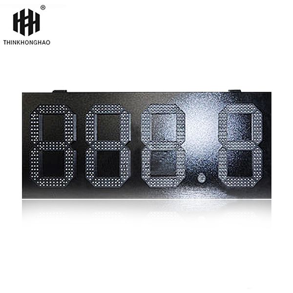 The 15 inch outdoor display factory directly produces seven red 888.8 format gas station price plates