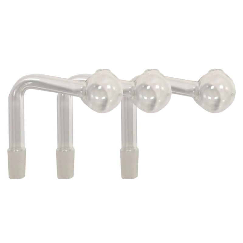 Glass Smoking Oil Burner Pipes Bowls 14mm Male 90 Degree Blend Hand Pipe For Water Hookah Bong