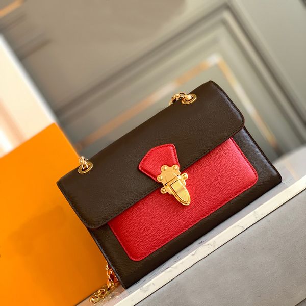 10A Mirror quality Shoulder Bags Luxuries Crossbody Bag Genuine Leather Chain bag With Box L142