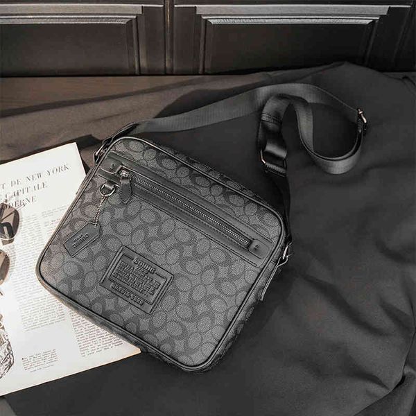 Handbags Bags Youth Style Small Trend Leather Shoulder Fashion Street Ipad Square Messenger 201